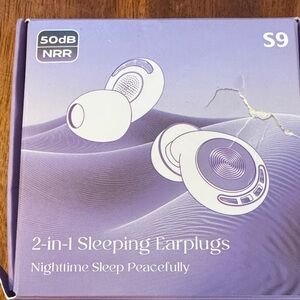 2-in-1 Sleeping Earplugs S9
